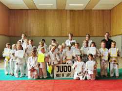 Judoprüfungen bei den Jüngeren