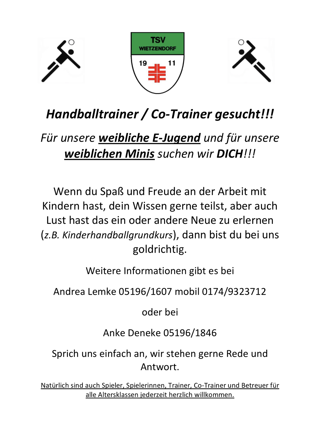 Trainersuche