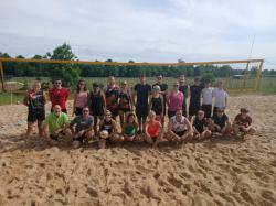 Erstes von 7 Turnieren im Sand